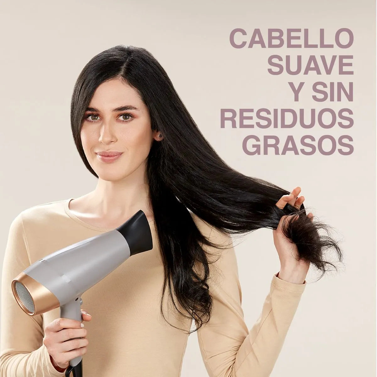 Secador Remington colágeno y biotina control antifrizz 1900W D26A
