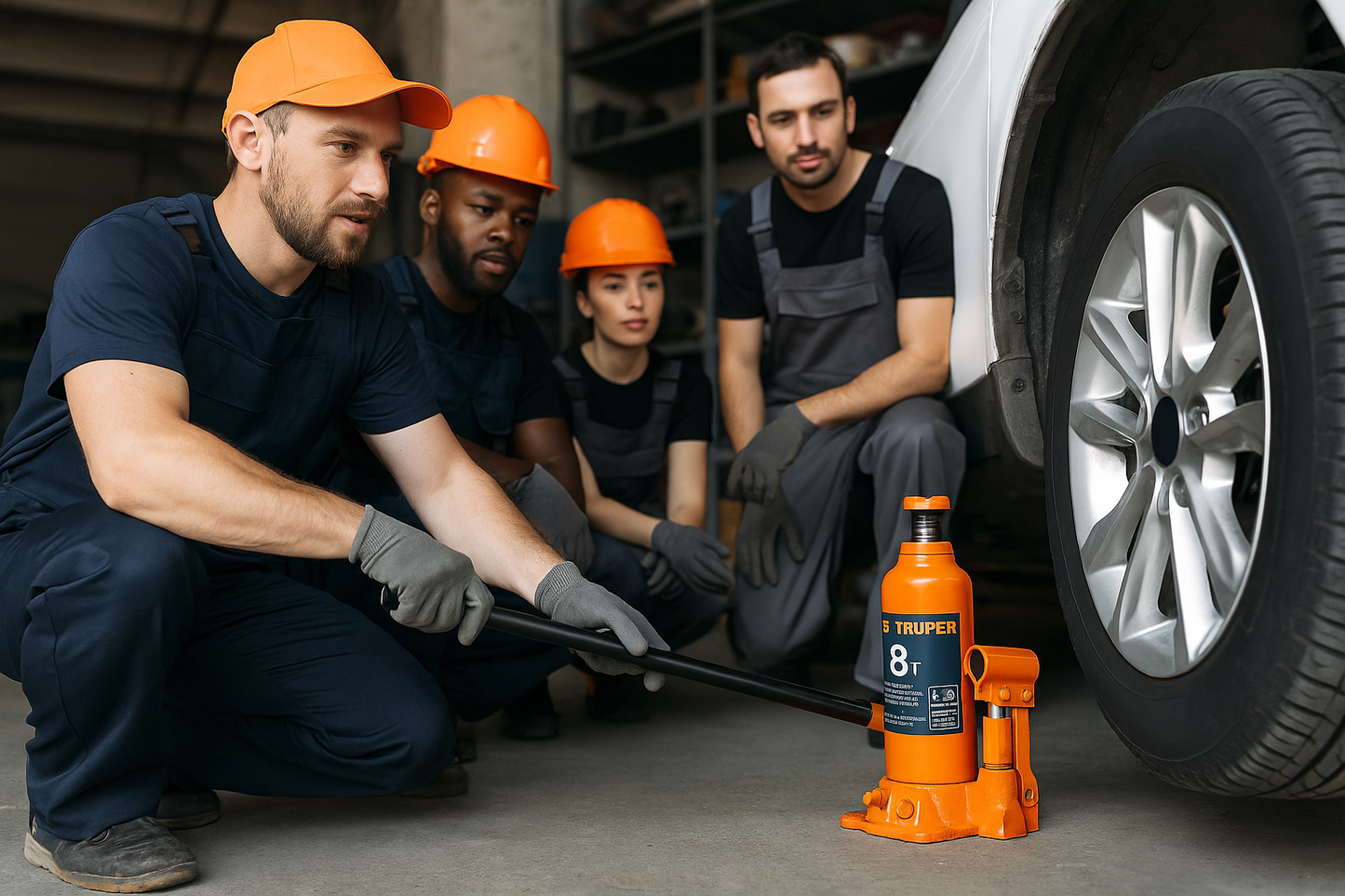 Truper Gato 8 Ton – Seguridad y estabilidad total