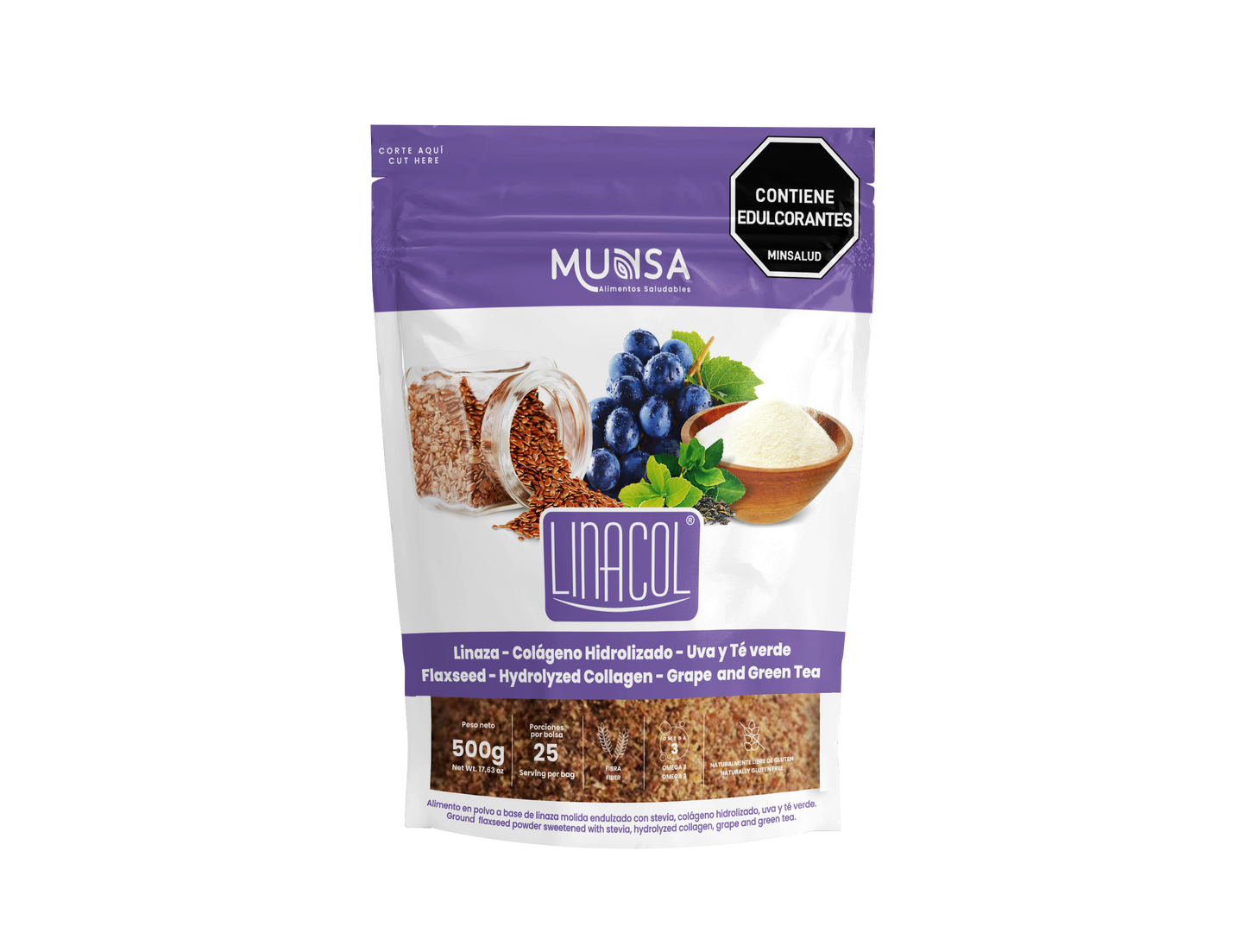Linacol Uva Y Te Verde Nutrición Belleza Y Energía Natural
