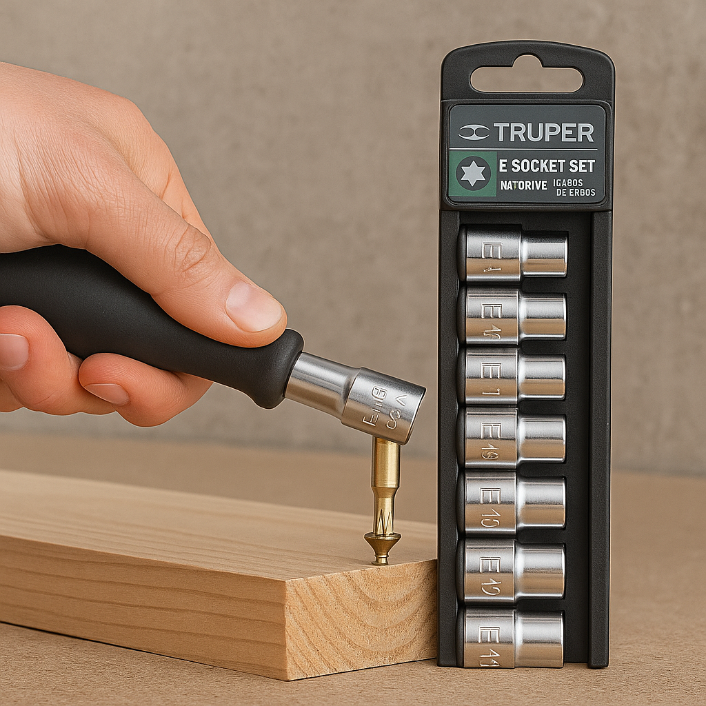 Dados Torx Truper 1/2" x10 | Potencia y Durabilidad