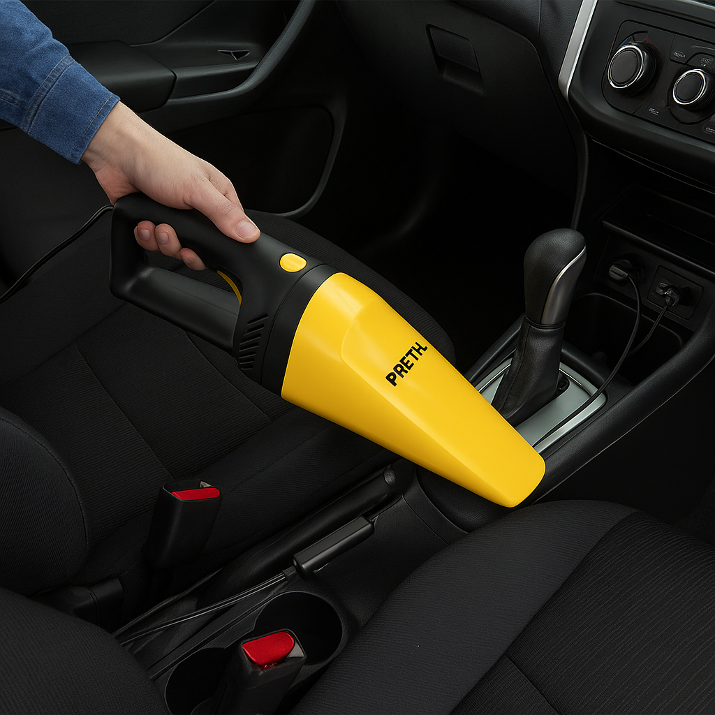 Aspiradora para Auto Pretul 12V – Potente y Compacta