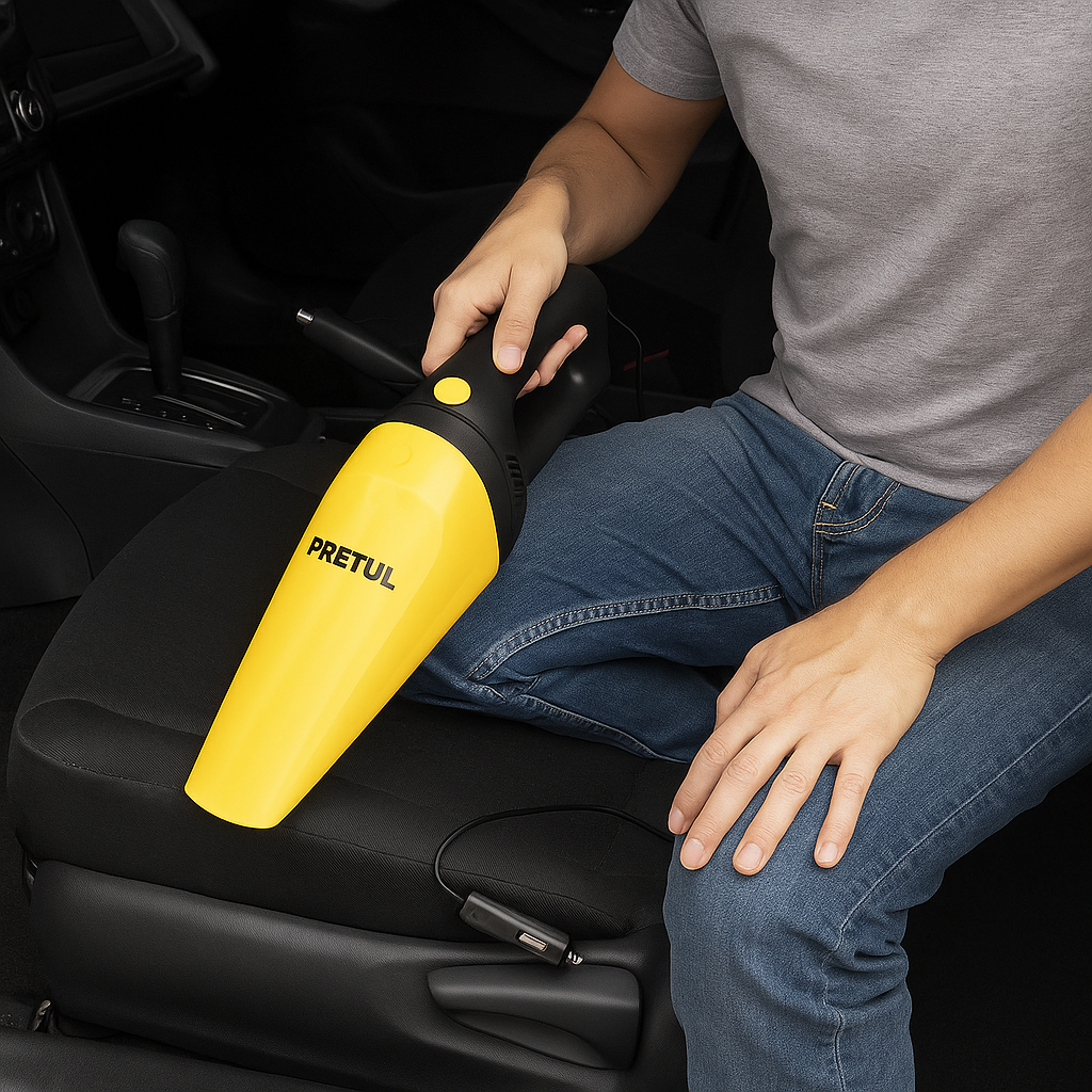 Aspiradora para Auto Pretul 12V – Potente y Compacta