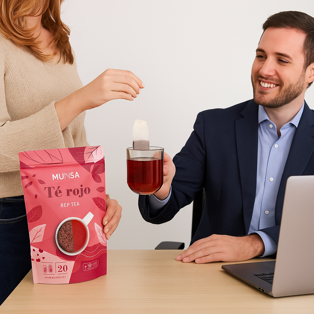 Té Rojo Munsa Antioxidante Y Digestión Natural