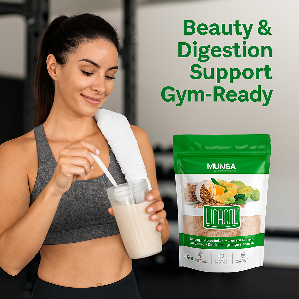 Linacol Suplemento Natural Con Linaza Alcachofa Naranja Y Té Verde