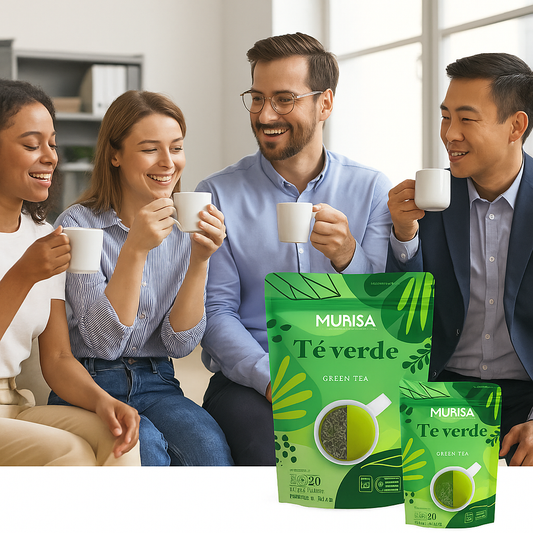 Té Verde Herbal Munsa Frescura Y Ligereza