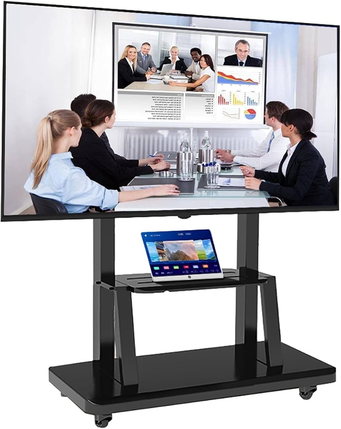 Soporte  Pedestal Ruedas 32 A 75/max 50kg Tv Móvil Carrito