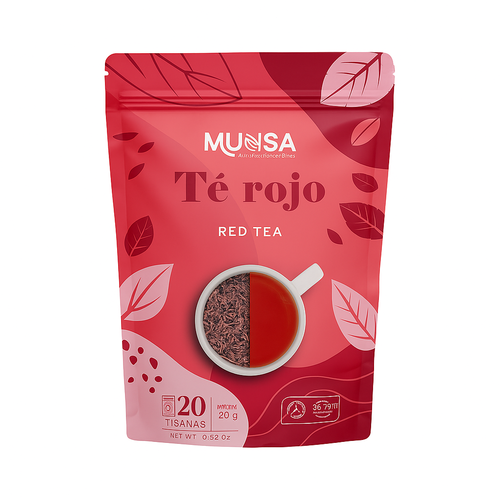 Té Rojo Munsa Antioxidante Y Digestión Natural