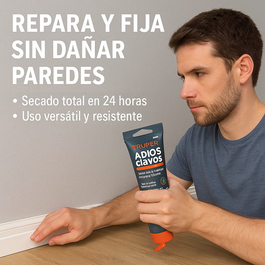 Adhesivo de montaje Adiós clavos, 140 g, Truper