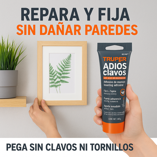 Adhesivo de montaje Adiós clavos, 140 g, Truper