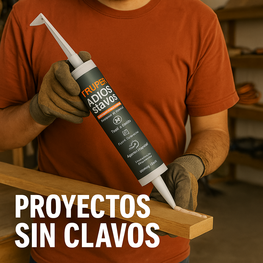 Adhesivo de montaje Adiós clavos, 420 g, Truper