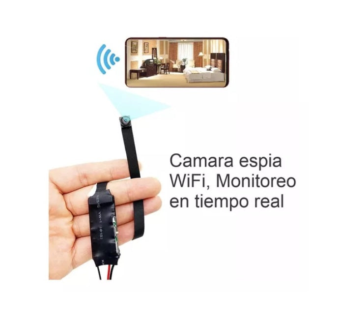 Mini Cámara Espía Inalámbrica Full Hd 1080px Discreta Oculta