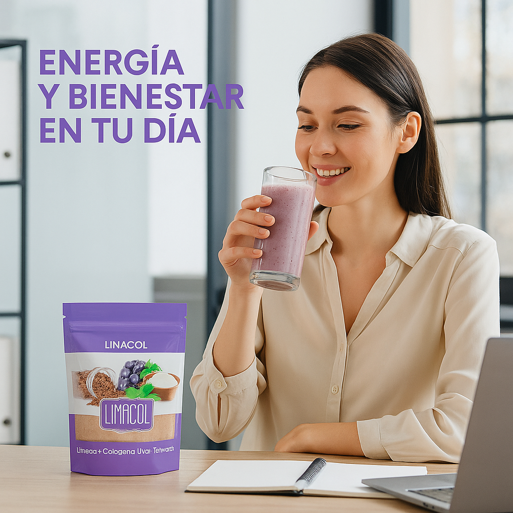 Linacol Uva Y Te Verde Nutrición Belleza Y Energía Natural