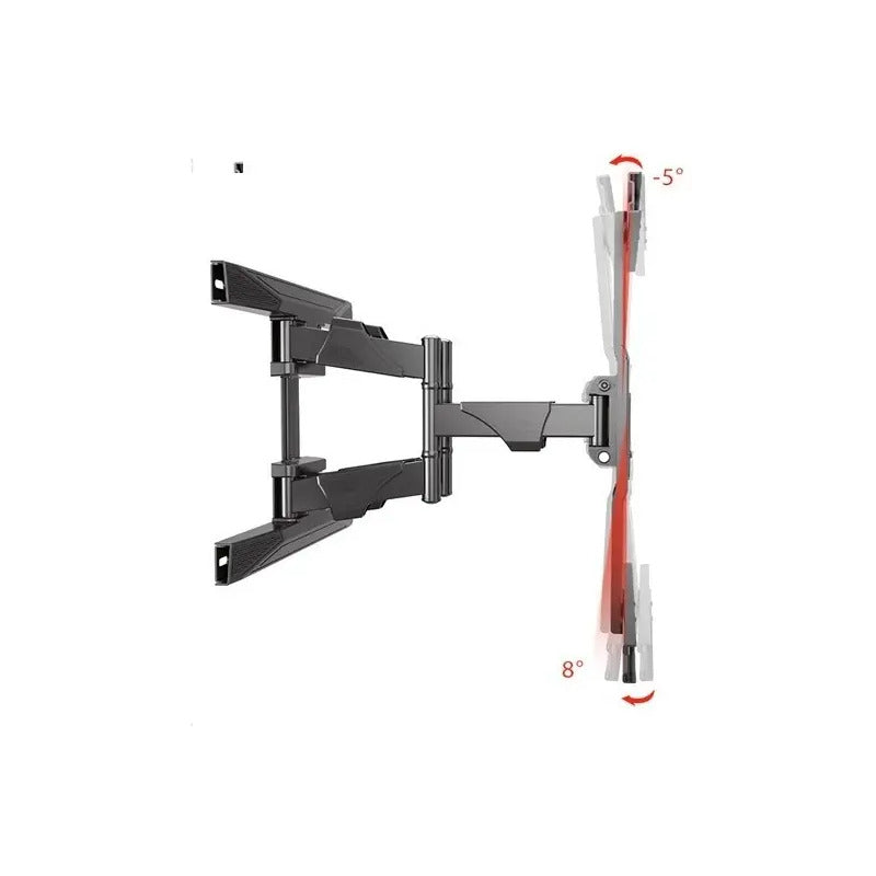 Soporte Para Tv Extensible Doble Nb Northbayou P6 De 40 A 80 Color Negro