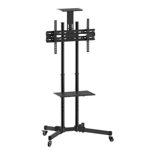 Soporte Tv Móvil Ruedas, 32'' A 55'' / Max 50kg, Jd Spr-6402 Negro