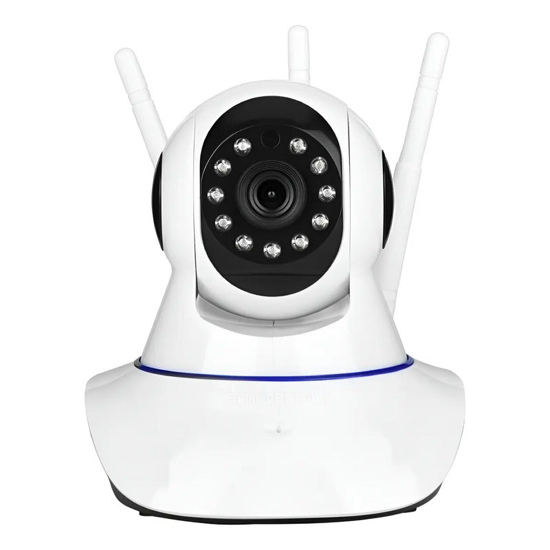 Cámara Ip Robotic Seguridad Wifi Visión Nocturna /galaxiatel Blanco