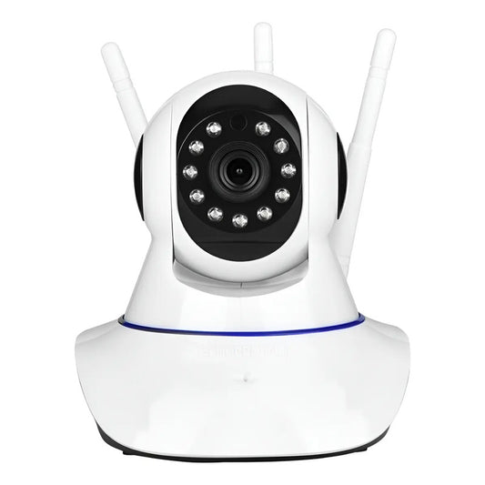 Cámara Ip Robotic Seguridad Wifi Visión Nocturna /galaxiatel Blanco