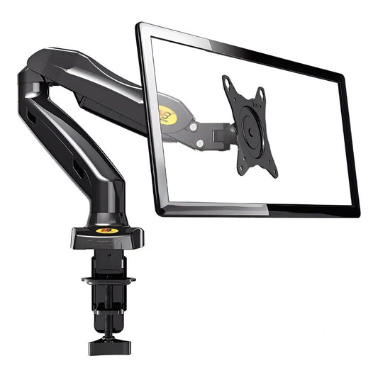 Soporte De Brazo Monitor A Escritorio Nb F80 17 A 27pulgadas Negro