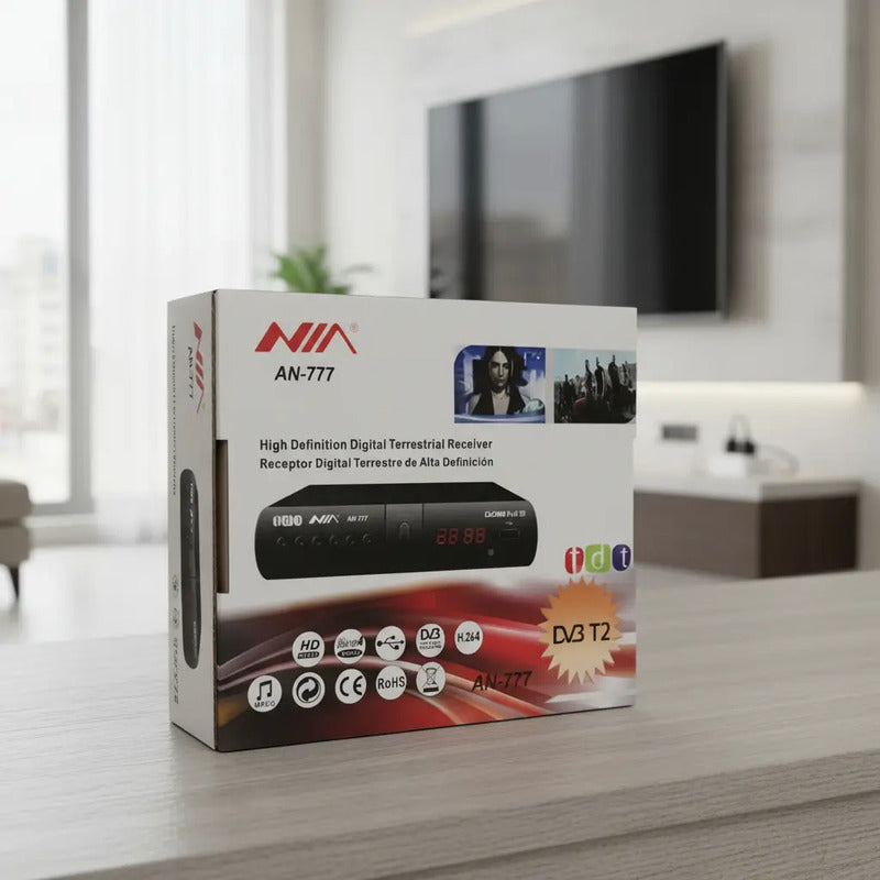 Decodificador Tdt Nia Full Hd Negro