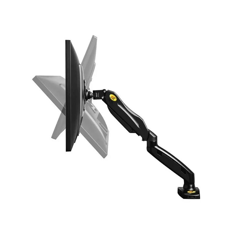 Soporte De Brazo Monitor A Escritorio Nb F80 17 A 27pulgadas Negro