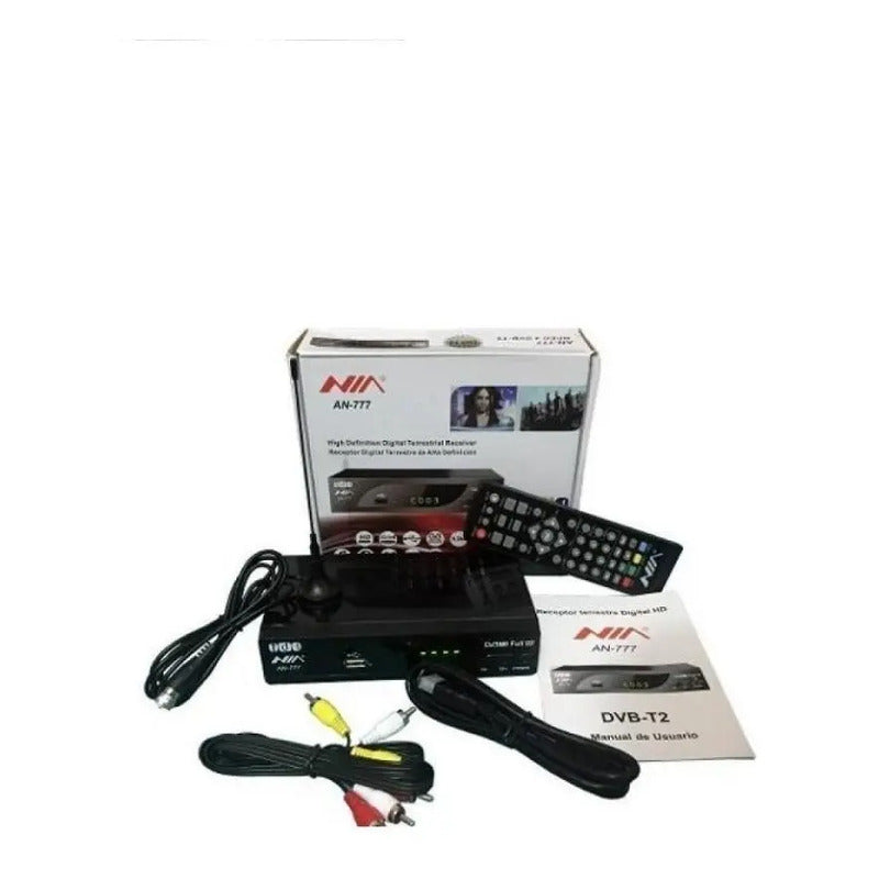 Decodificador Tdt Nia Full Hd Negro