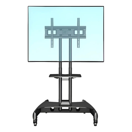 Soporte Tv Movil De Piso Exhibicion Nb Ava 1500  32  A 65 - Negro