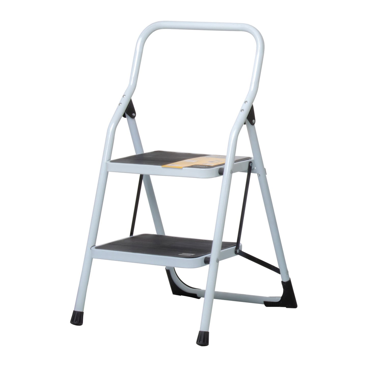 Escalera Tubular Plegable Pretul de 2 Peldaños – Compacta, ligera y segura