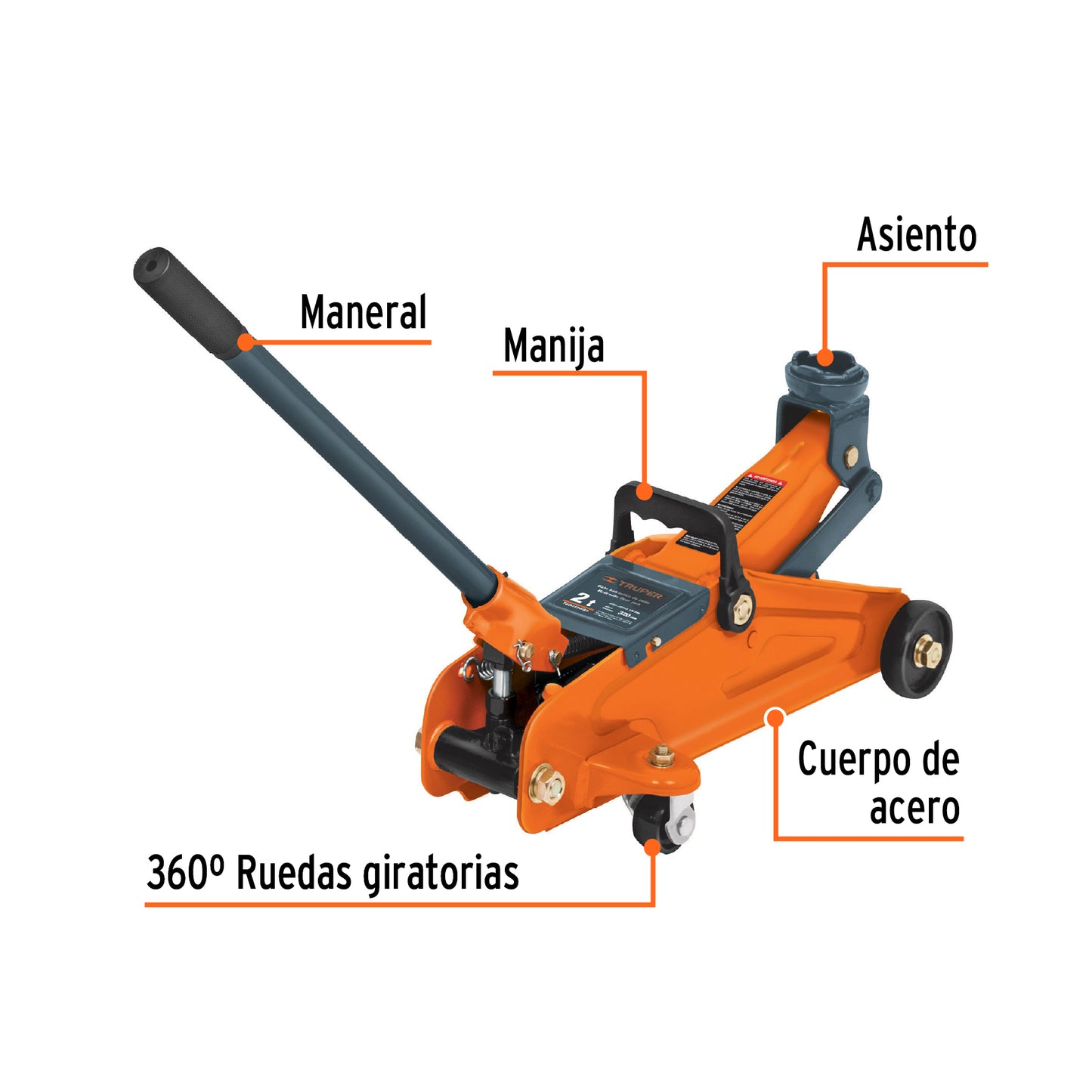 Potencia y Control en 30 Movimientos | Gato 2T Truper