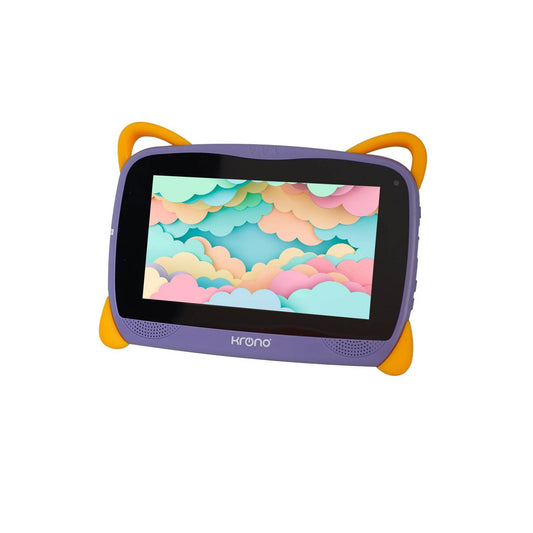 Tablet Infantil Antichoque 2 De Ram 32 Interna Color Violeta Oscuro