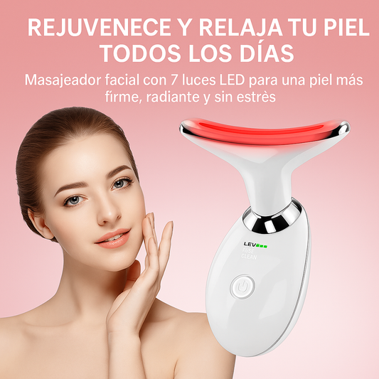 Masajeador facial Maquina Lifting Facial Luz