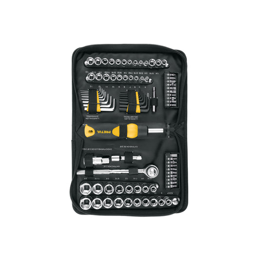Kit Pretul 83 pzas con Matraca Ideal Hogar y Taller