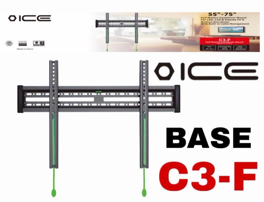 Soporte c3-f De Pared Para Tv/monitor De 40 A 75 Negro