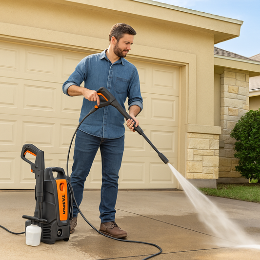 Hidrolavadora Portátil Truper 1.9 HP con Doble Filtro y 3 Lanzas 1500