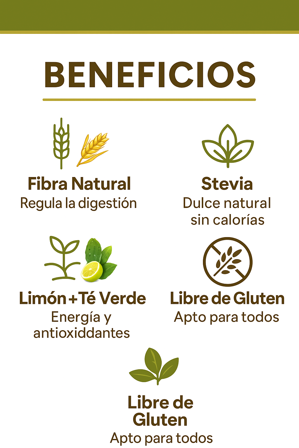 Linacol 500g Linaza Nopal + Yacón + Té Verde Saludable