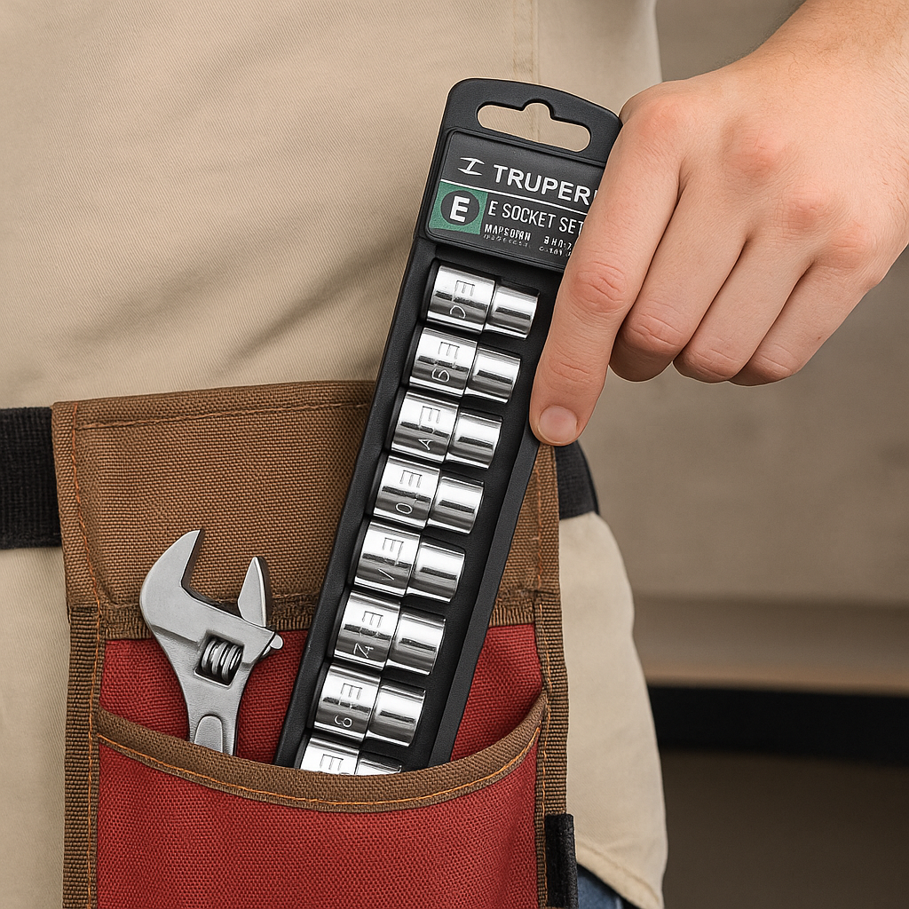 Dados Torx Truper 1/2" x10 | Potencia y Durabilidad
