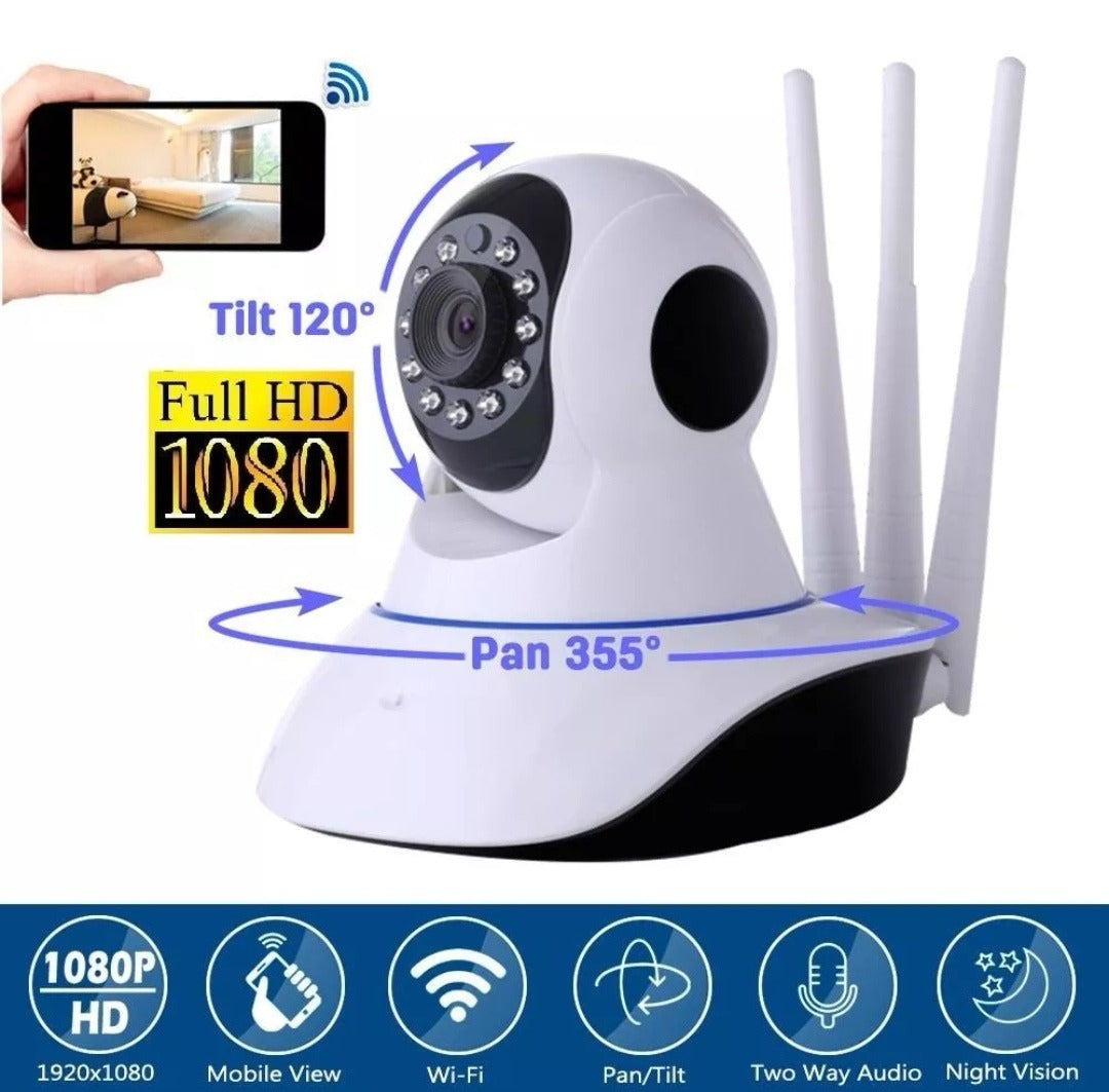 Cámara Ip Video Vigilancia Celular Wifi Visión Nocturna V380