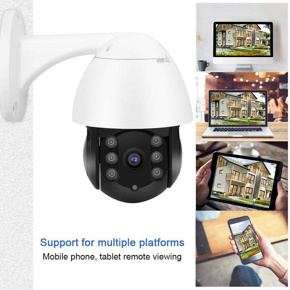 Camara Ip Panoramica Domo 360° Exterior Wifi Full Hd