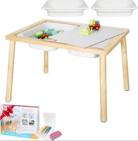 Mesa Sensorial Infantil con Trofast