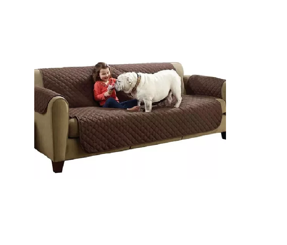 Forro Protector Sofá Doble Faz 3 Puestos Cubre Sofá Lavable