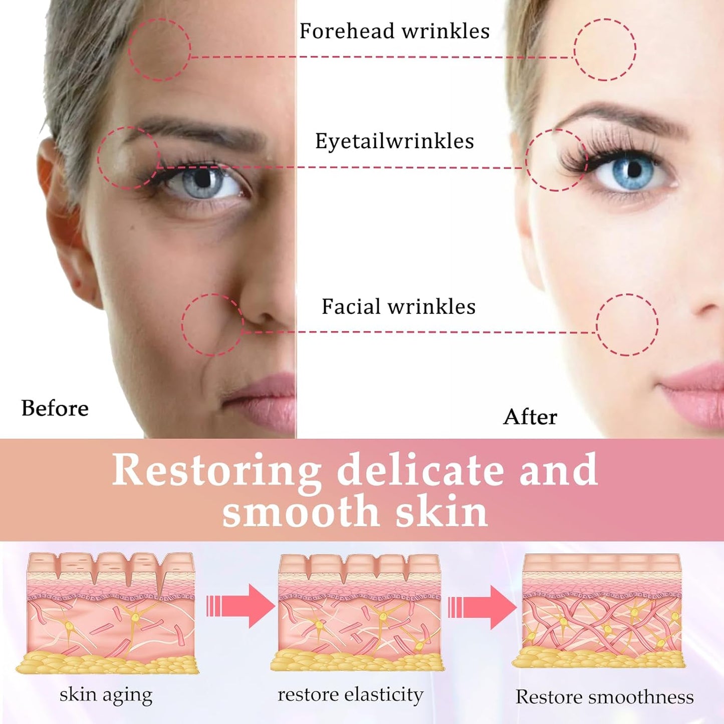 Masajeador facial Maquina Lifting Facial Luz