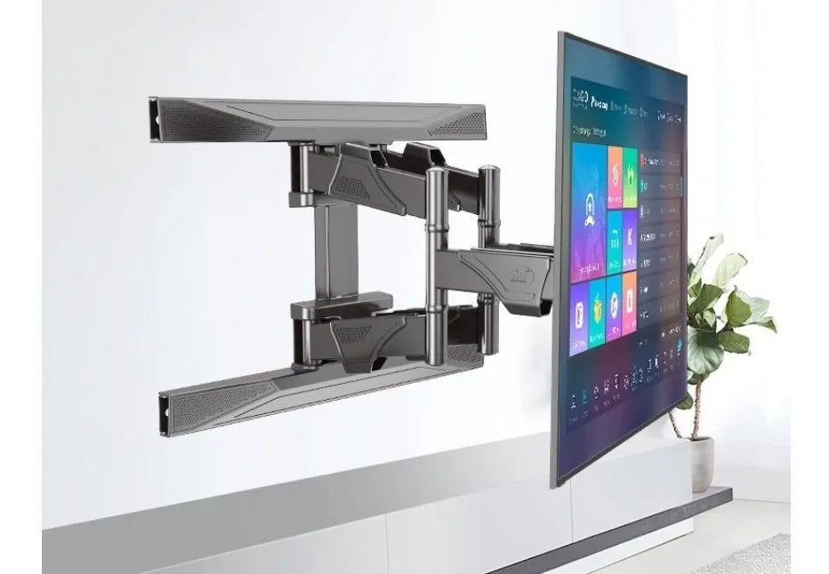 Soporte Para Tv Extensible caja negra oice  P6 De 40 A 75 Color Negro