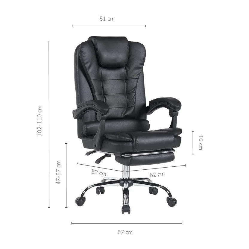 Complementa tu Silla de escritorio Ejecutiva Negro Ergonomus